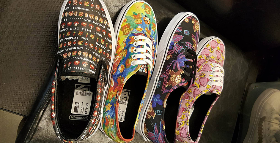 Nintendo Vans Are Incredibly Overpriced 