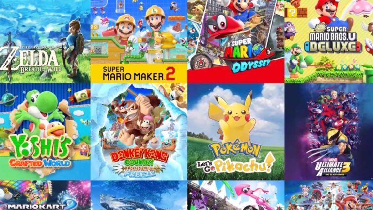 what games are on nintendo switch