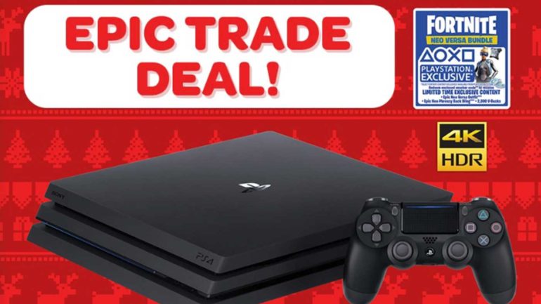 can you trade in a ps4 for a ps4 pro