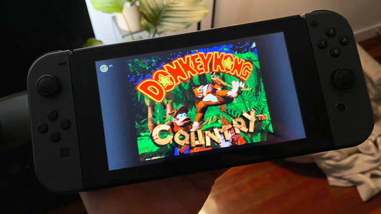 donkey kong country snes online switch