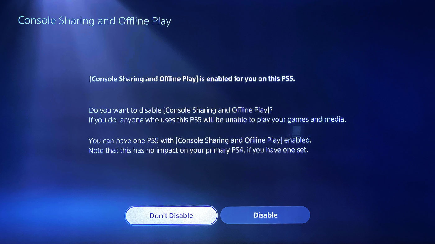 Here's How PS5 Game Sharing Works