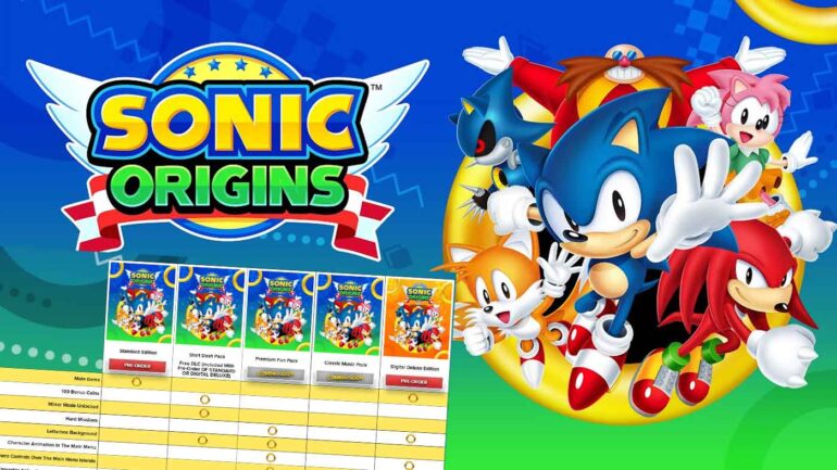 Sonic Origins Editions